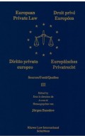 European Private Law, Sources, III