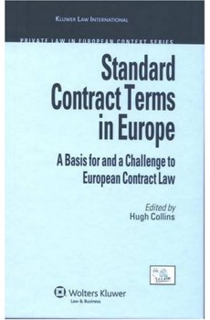Standard Contract Terms in Europe - Hugh Collins