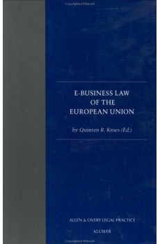 E-Business Law of the  European Union. Second Edition - Quinten Kroes